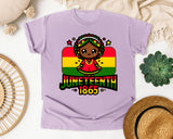Orchid Comfort Colors t-shirt