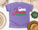 Violet Comfort Colors t-shirt