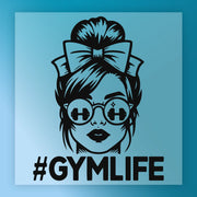 #GYMLIFE Empowerment Design DTF Transfer - InkMerge Heat Press Design