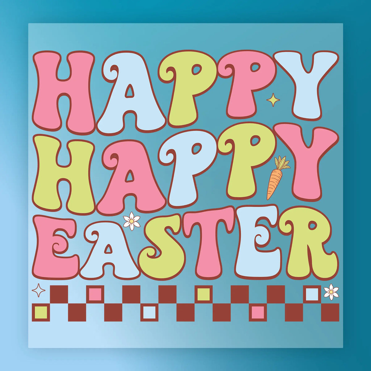 Happy Happy Easter Design