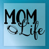 MOM Life Football Graphic - Ready to Press - InkMerge DTF Transfer