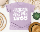 Orchid Comfort Colors t-shirt