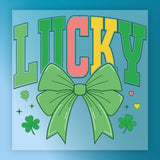 Lucky Shamrock Celebration DTF Transfer - InkMerge Heat Press Design