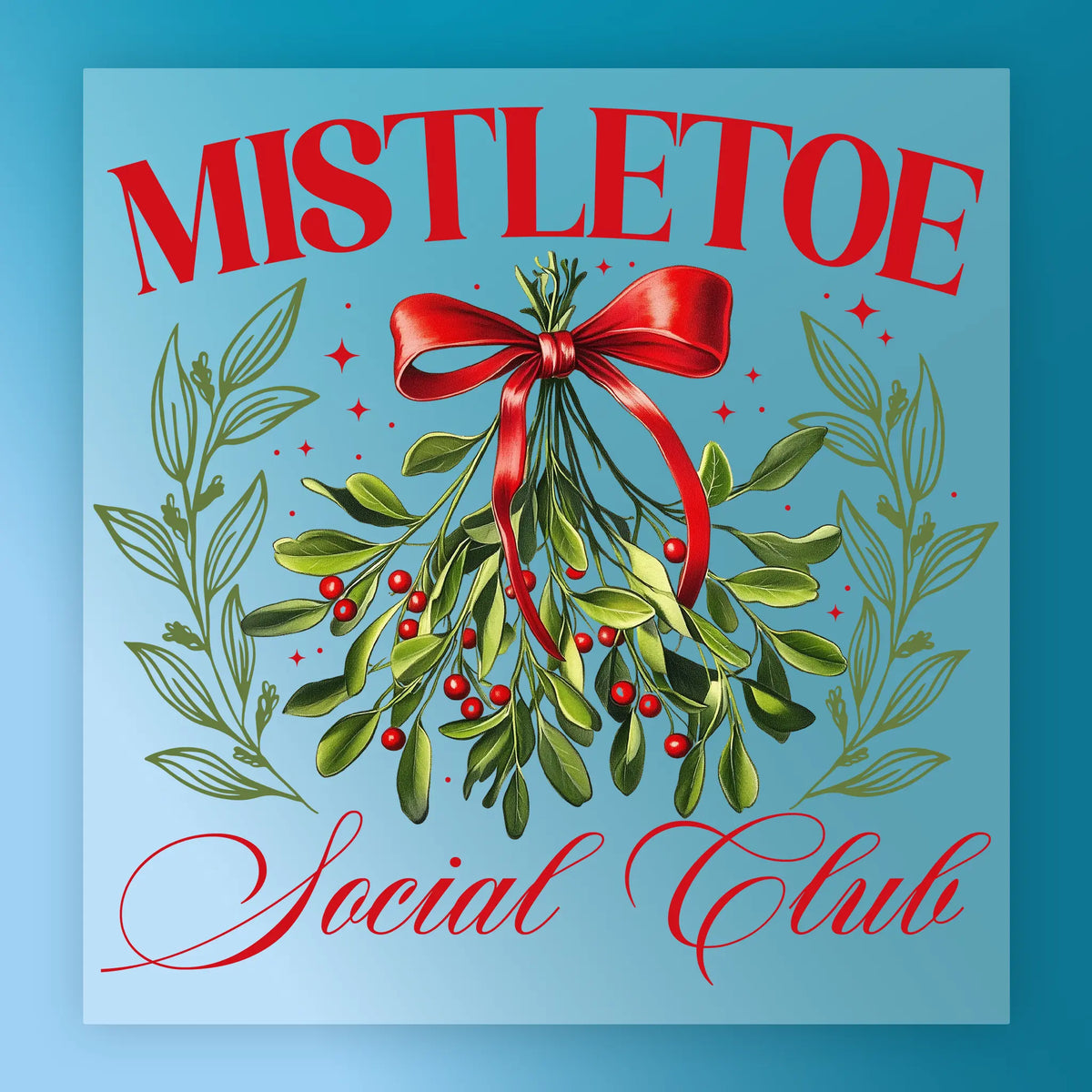 Mistletoe Social Club Design