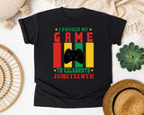 Black Comfort Colors t-shirt