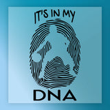 Basketball DNA Silhouette DTF Transfer - InkMerge Heat Press Design