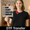 Soccer Repeat - Ready to Press - InkMerge DTF Transfer