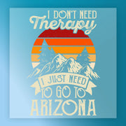 Show your love for Arizona with the "Thankful For My Family Retro Design" by InkMerge. Features mountains, pine trees, and a striped sunset—perfect for family shirts or DTF transfers for Thanksgiving and heat press projects!.