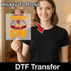 Go To the Gym Design - Ready to Press - InkMerge DTF Transfer