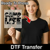 Camp Life Silhouette Design - Ready to Press - InkMerge DTF Transfer