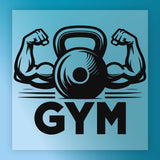 Gym Motivation Kettlebell Design DTF Transfer - InkMerge Heat Press Design