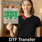 Irish Heritage Shamrock Design DTF Transfer - InkMerge Heat Press Design
