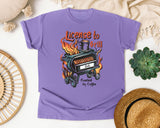 Violet Comfort Colors t-shirt