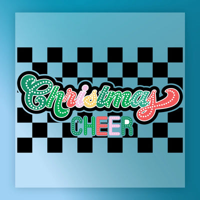 Christmas Cheer Festive Design - Ready to Press - InkMerge DTF Transfer