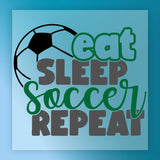 Half Soccer Habit DTF Transfer - InkMerge Heat Press Design