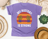 Violet Comfort Colors t-shirt