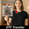 Equestrian Holiday - Ready to Press - InkMerge DTF Transfer