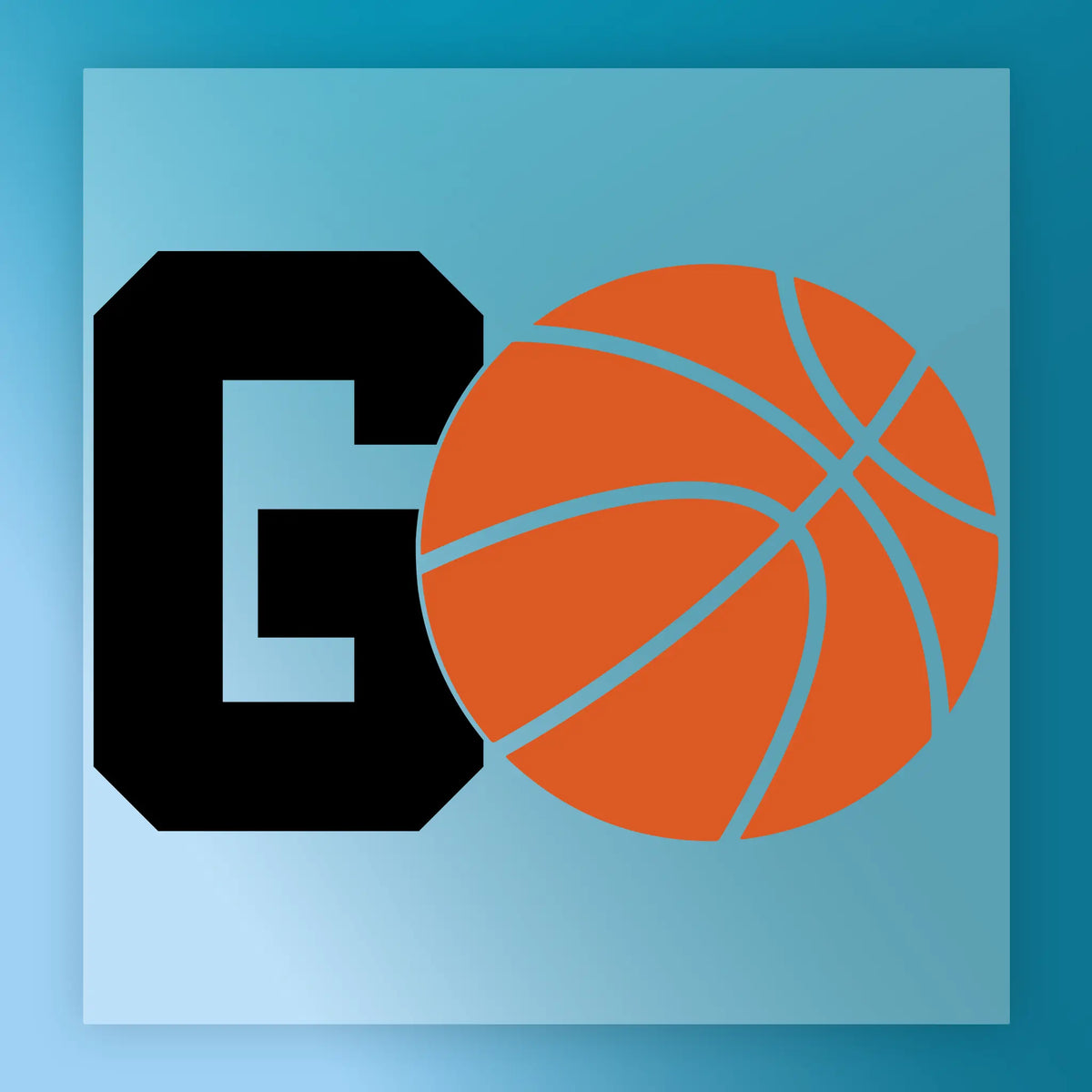 Go Basketball Graphic