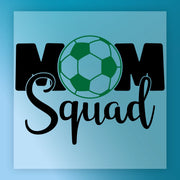 MOM Squad Soccer Ball Design DTF Transfer - InkMerge Heat Press Design