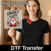 Santa's Favorite Brew Funny Christmas Design - Ready to Press - InkMerge DTF Transfer