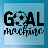 GOAL Soccer Machine Shirt Design DTF Transfer - InkMerge Heat Press Design