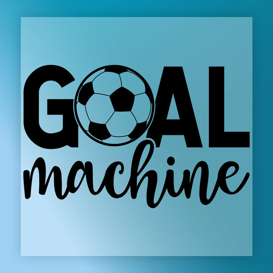 GOAL Soccer Machine Shirt Design DTF Transfer - InkMerge Heat Press Design