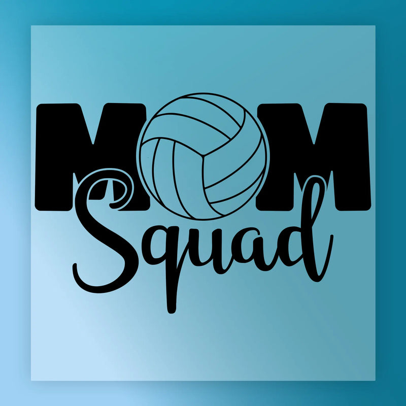 MOM Squad Volleyball Design - Ready to Press - InkMerge DTF Transfer