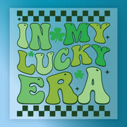 In My Lucky Era Retro Design DTF Transfer - InkMerge Heat Press Design