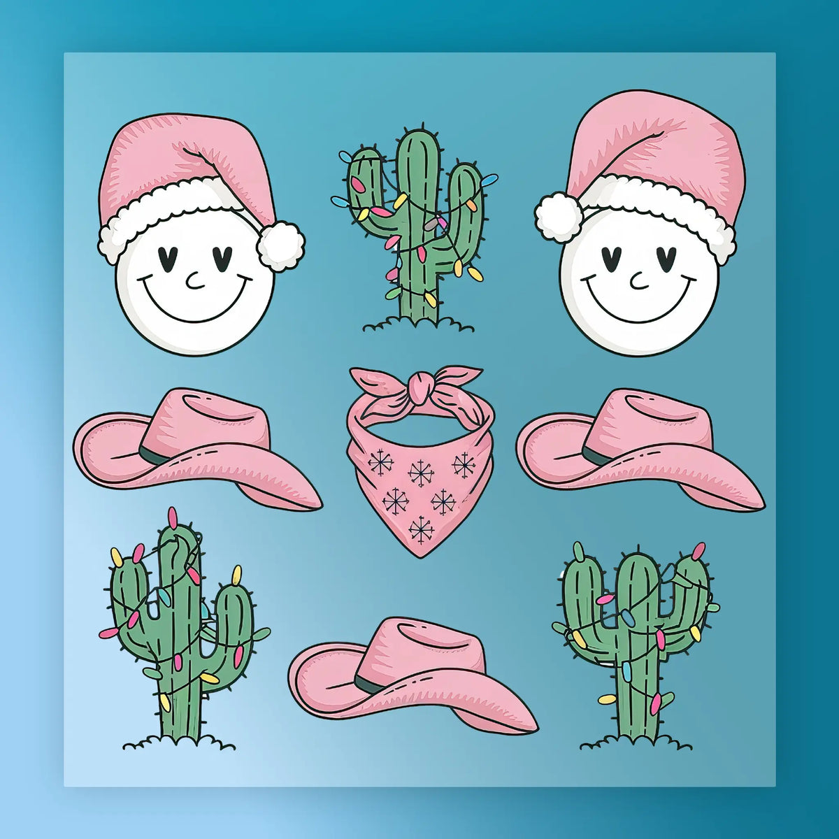 Western Holiday Humor Design