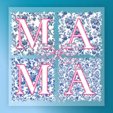 MAMA Floral Vintage Design - Ready to Press - InkMerge DTF Transfer for Mother's Day DTF Transfer - InkMerge Heat Press De...