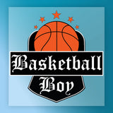Basketball Boy Gothic Stars Design DTF Transfer - InkMerge Heat Press Design