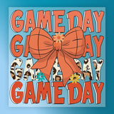 Festive Game Day Leopard Shirt Design DTF Transfer - InkMerge Heat Press Design