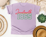 Orchid Comfort Colors t-shirt