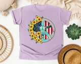 Orchid Comfort Colors t-shirt