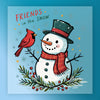 Friends in the Snow Winter Design - Ready to Press - InkMerge DTF Transfer