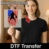 Basketball Player Silhouette Design DTF Transfer - InkMerge Heat Press Design