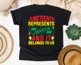 Black Comfort Colors t-shirt