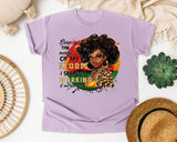 Orchid Comfort Colors t-shirt