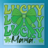 Lucky Mama St Patrick's Day Design DTF Transfer - InkMerge Heat Press Design