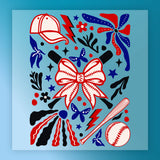 Baseball Celebration Custom Design DTF Transfer - InkMerge Heat Press Design