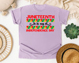 Orchid Comfort Colors t-shirt