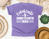 Violet Comfort Colors t-shirt