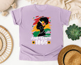 Orchid Comfort Colors t-shirt