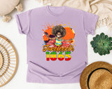 Orchid Comfort Colors t-shirt