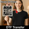 The Mountains Are Calling Adventure Design - Ready to Press - InkMerge DTF Transfer