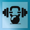 Kettlebell Barbell Strength Design - Ready to Press - InkMerge DTF Transfer
