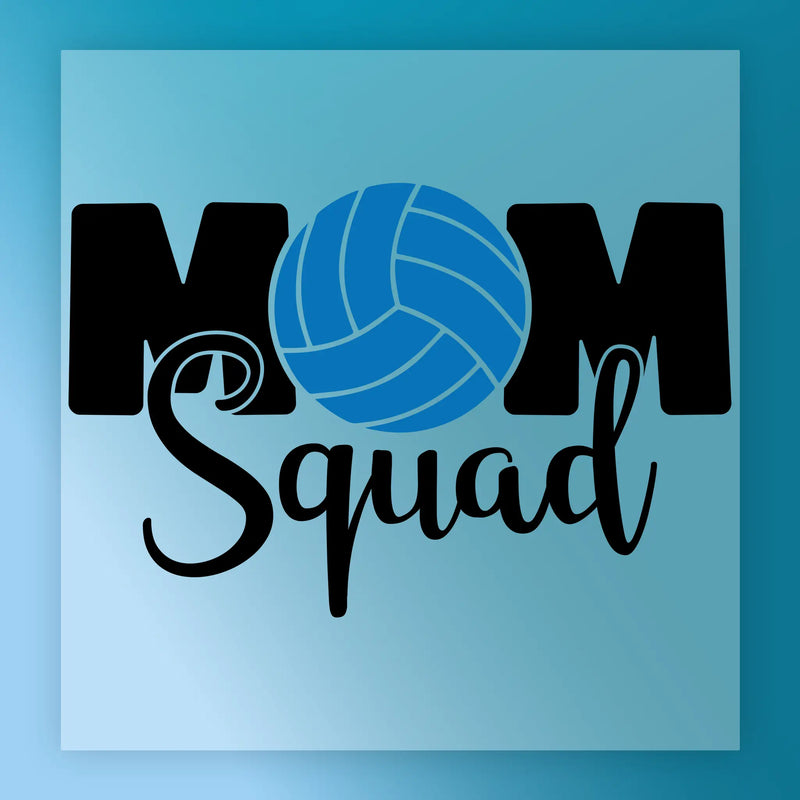 MOM Squad Volleyball Design - Ready to Press - InkMerge DTF Transfer