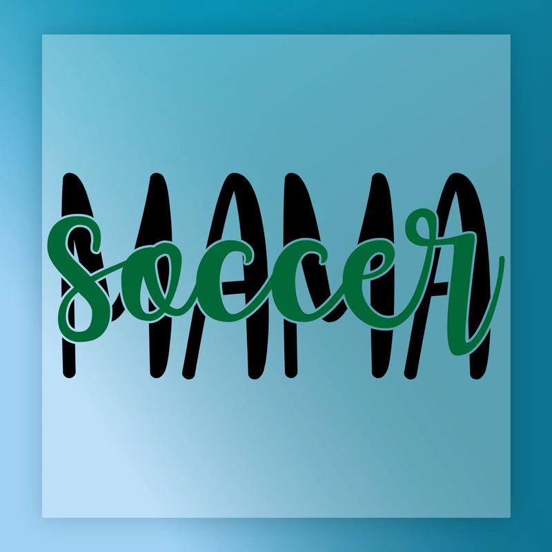 Soccer MAMA Hand-Lettered Design - Ready to Press - InkMerge DTF Transfer
