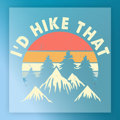 Retro Cat Silhouette Sunset - Ready to Press - InkMerge DTF Transfer