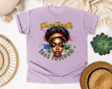 Orchid Comfort Colors t-shirt